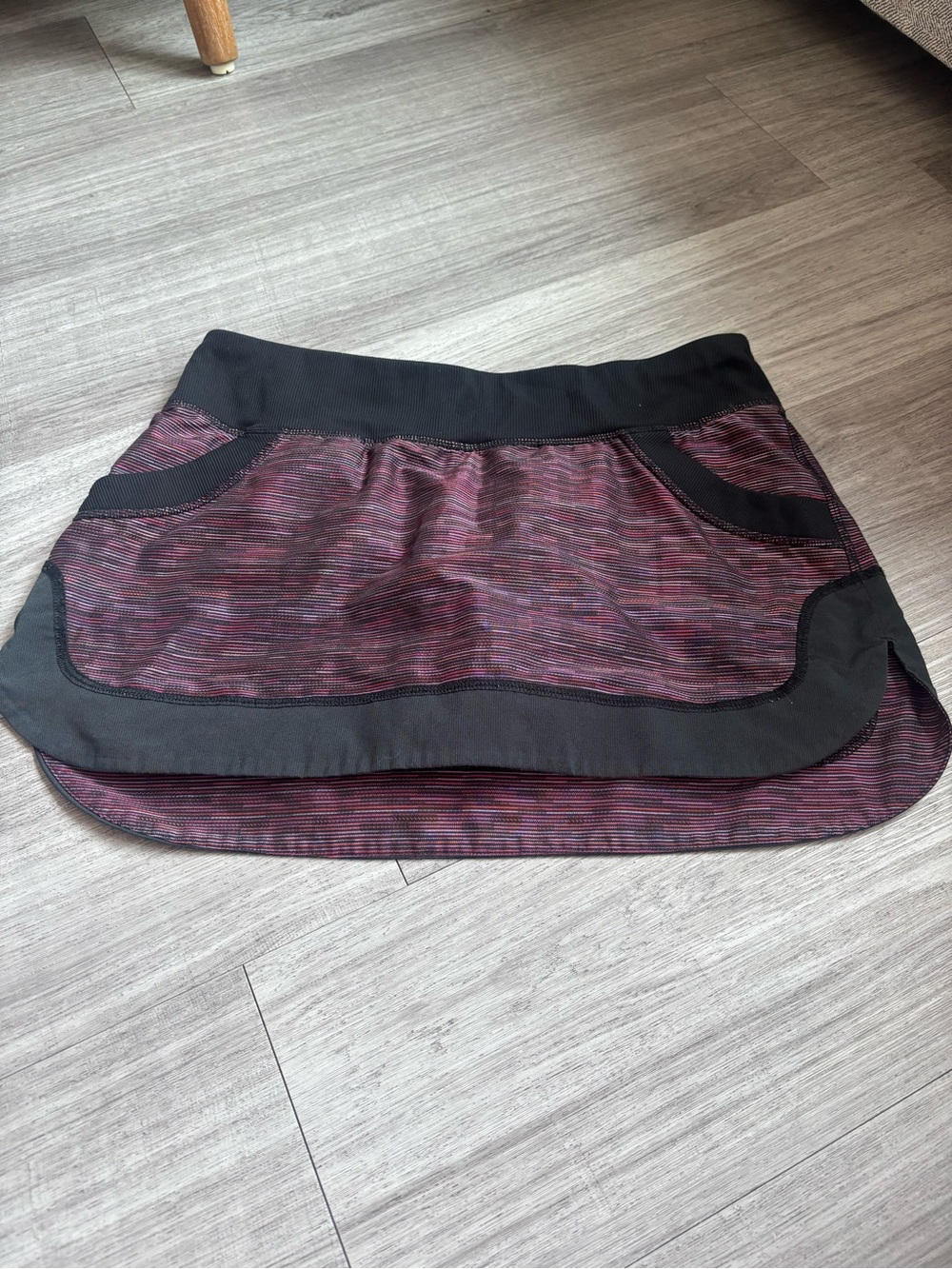 Lululemon Purple Heather Athletic Skirt with Black Trim